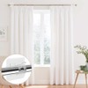 8PCS No Drill Curtain Rod Brackets, Self Adhesive No Drilling