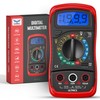 ULTRICS Digital Multimeter Voltmeter Ammeter Ohmmeter with Test Leads, Multi