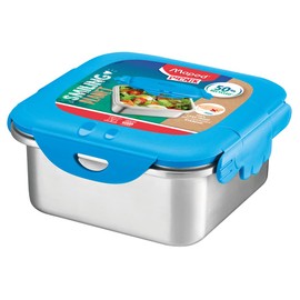 Maped Picnik Concept Kids - Stainless Steel Lunch Box - Waterproof Children's Lunch Box - Figurative Design - Stainless Steel Base - 50% Recycled Lid - Large Capacity 1 L