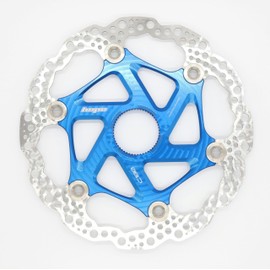Hope MTB Floating Centre-Lock Disc Brake Rotor - 200mm, Center-Lock, Blue