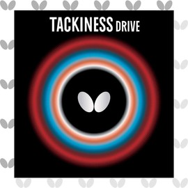 Butterfly Tackiness Drive Table Tennis Rubber Table Tennis Rubber - 1.9 mm - Red or Black - 1 Inverted Table Tennis Rubber Sheet - Professional Table Tennis Rubber