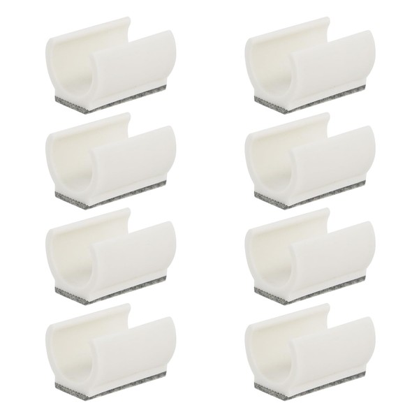 Nicerity 8Pcs Rectangle Shaped Chair Leg Tips Caps with Felt
