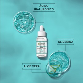Garnier Moisturising Serum, Hyaluronic Aloe with 3% Glycerin, Hyaluronic Acid and Aloe Vera