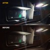 21Pcs Car Interior Lights: Super Bright Bulbs 6000K White LED