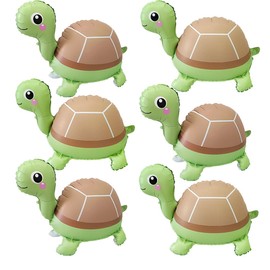 6Pcs Sea Turtle Balloons Sea Snimal Balloons