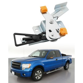 Tailgate Latch Bracket w/Lock, Compatible with 1997-2016 Ford F-150 / F-250 / F-350 / F-450 / F-550 Explorer, Lincoln Mark LT, Rear Tailgate Center Control Door Lock Actuator, OE#88081, F75Z9943170AA