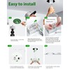 zouzai 6 inch 5CCT Gimbal Led Recessed Lights, 360°+90° Adjustable