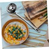 iplusmile Stainless Steel Dual Spout Soup Ladle with Long Handle
