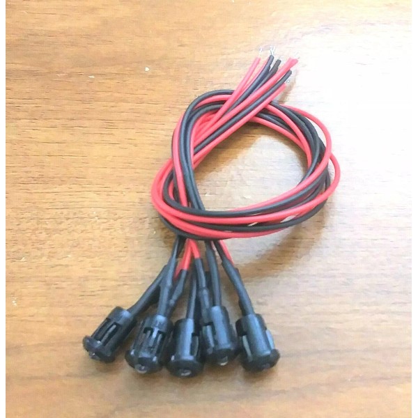 BBT 5 Super Bright BBT 12 volt Blue LED 1/4"