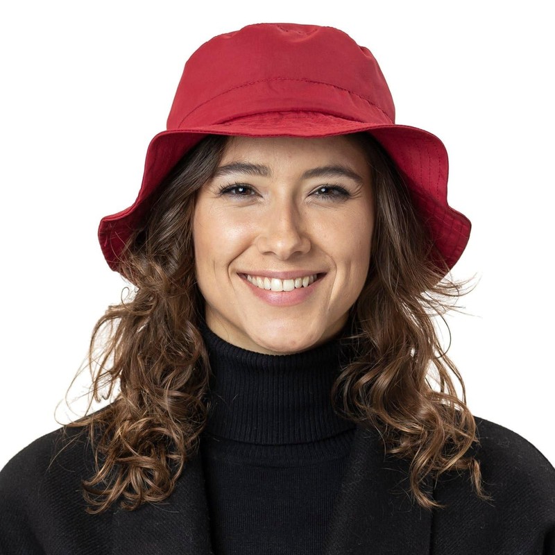 See Berger Lasina Women Rhut Rain Women's Hat Fabric Hat