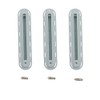 UP100 3pcs/Set Tri Fins Box Fins for Future Surfing SUP