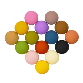 15 PCS Cute Refrigerator Magnets for Whiteboard Colorful Round Strong Fridge Magnets Set Aesthetic Decorative Magnets for Office, Kitchen, and Locker
