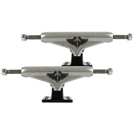 Fracture Wings V2 Skateboard Trucks - Black/Raw