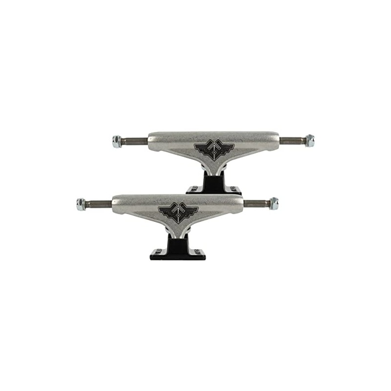 Fracture Wings V2 Skateboard Trucks - Black/Raw
