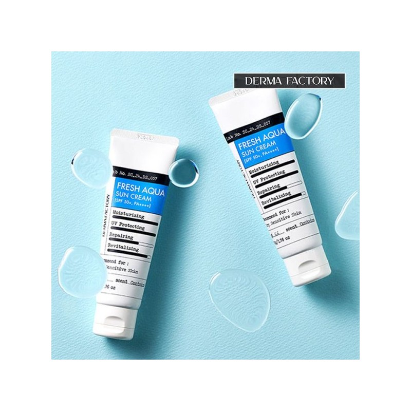 더마팩토리 비건인증 프레쉬 수분 선크림 50g SPF50+ PA++++ Dermafactory Vegan