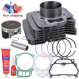 OUMURS For 05-11 Honda Foreman 500 TRX500 FPE/FE/FM/TM CYLINDER PISTON KIT TOP END KIT
