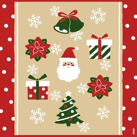 Paper Cloth (Cloth Cloth 19.7 inches (50 cm) for Hot Christmas