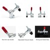 12 Pack Toggle Clamp, Adjustable Hold Down Clamps for Woodworking