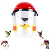 Hsmanchry Hummingbird Feeder Helmet | Hands-Free Outdoor Bird Feeder |