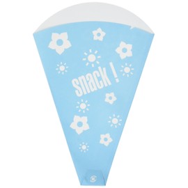 遠藤商事 業務用 クレープ袋 ブルー (100枚入) XHK0402