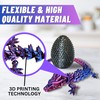 Big 20" Color-Morphing Dragon with Magic Sparkle Egg (Improved Design)