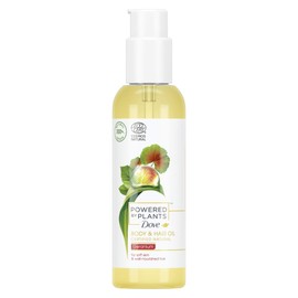 Dove Powered by Plants Natural Cosmetics Body and Hair Oil Geranium with Plant-Based Active Ingredients for Soft Skin and Nourished Hair, Dove, Geranium, 100 ml