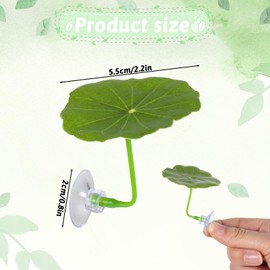 Bruislard 3 Pcs Betta Fish Leaf Hammock Soft Aquarium Decor Plastic Plants Practical Resting Spot Betta Fish Tank Decoration for Sleeping Resting Hiding Playing