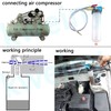 kweiny Pneumatic Fluid Extractor for Replacement of Automotive Brake Fluid