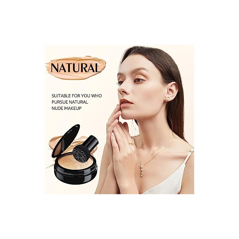 CC Cream Air Cushion Cabeza de Seta Corrector, Natural
