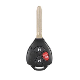 3 Buttons Uncut Smart Car Key Fob Fit for Toyota Yaris  2007-2013 MOZB41TG
