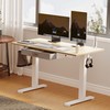 Seang Standing Desk with Drawer, 48" x 24" Height Adjustable
