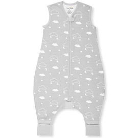 Toddler Sleep Sack with Feet, 2.5 TOG Organic Cotton Baby Sleeping Bag with Legs, Baby Wearable Blankets for Walkers w/ 2-Way Zipper, Baby Sleep Sack for Girls & Boys, Early Walker 6-18 Month