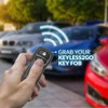 Keyless2Go 2 New Replacement Keyless Entry Remote Car Key Fob