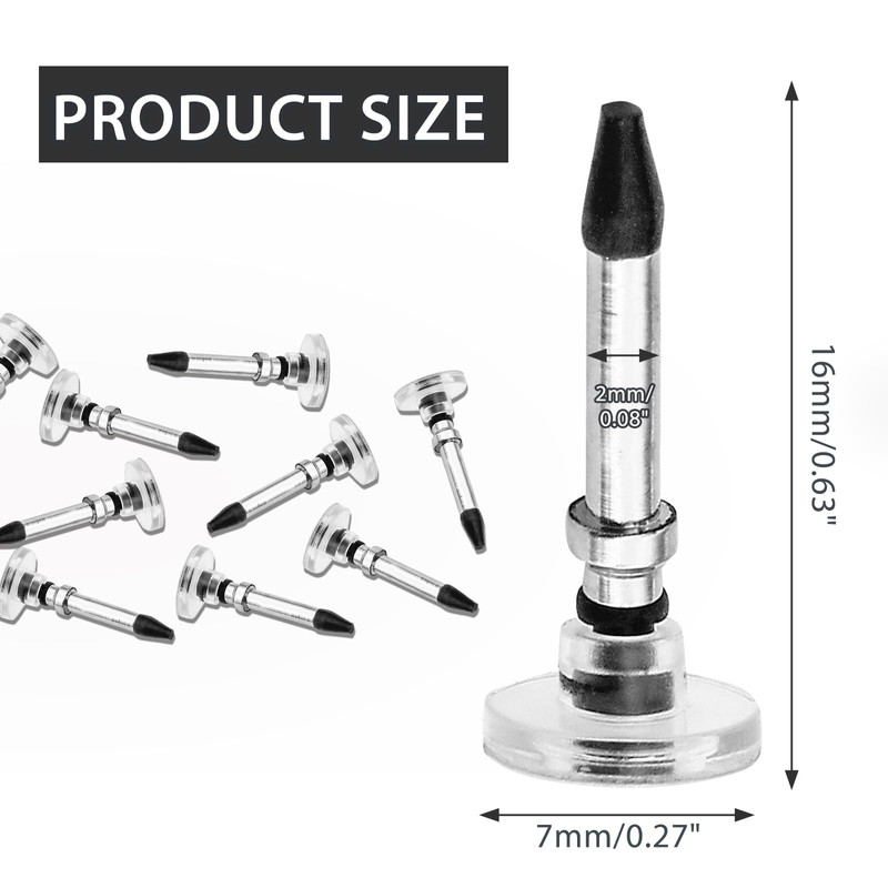 Uenhoy 12 Pcs Universal Stylus Tips Replacement Stylus Pen Disc