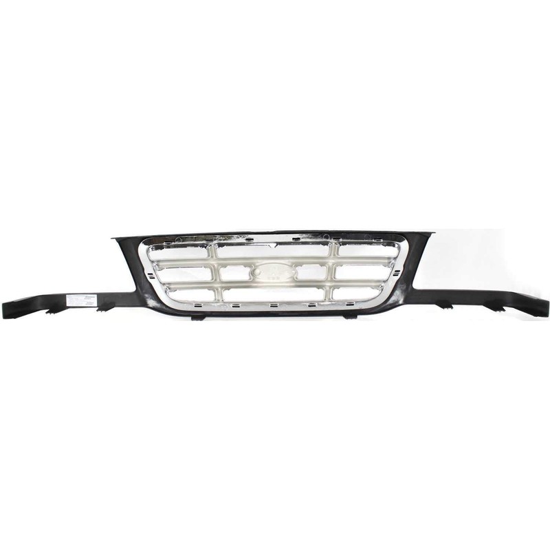 Garage-Pro Grille Assembly Compatible with 2001-2003 Ford Ranger Black Shell