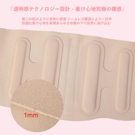 RANDY SUN Men's and Women's Mesh Lumbar Support, Ultra-thin (1mm) Orthopedic Brace, Adjustable, Easy to Wear and Remove, Discreet Under Clothing, Posture Correction Belt for Women and Elderly, Gift