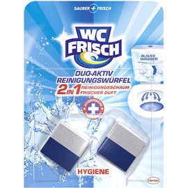 WC Frisch Duo-Aktiv Cleaning Cubes for Water Boxes Pack of 12 (12 x 100 g)
