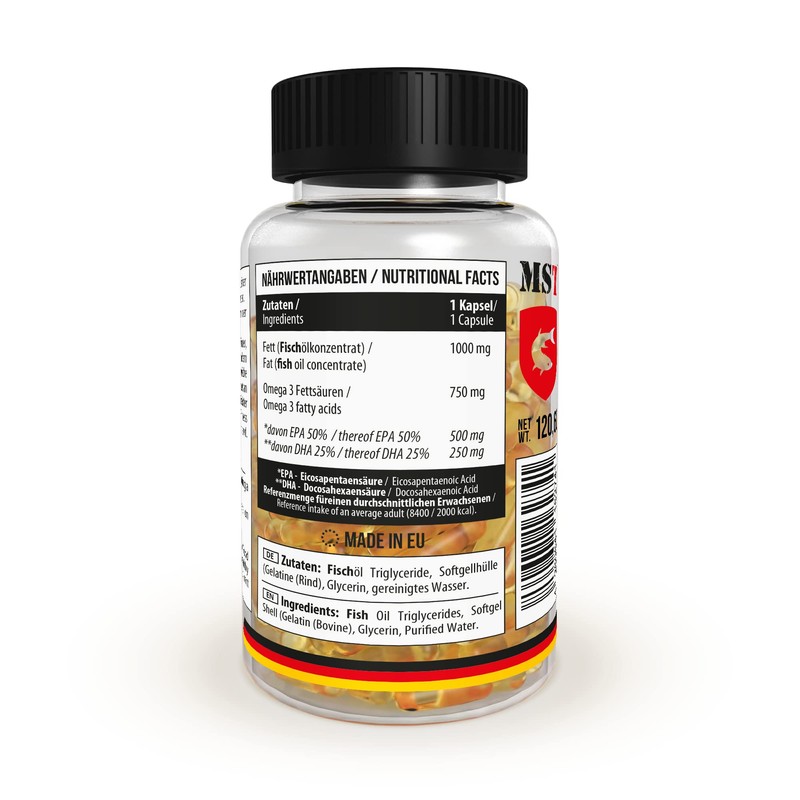 Omega 3 High Dose EPA 550 DHA 250 | Triglyceride