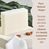 Natural Unscented Soap for Sensitive Skin - Vegan Handmade Soap