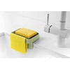 Blim Plus Sponge Holder with Suction Cups, Matte Green (Forest)