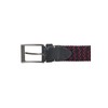 Redbridge Braided Belt Elastic Flexible Adjustable Unisex Stretch Belt, Bordeaux