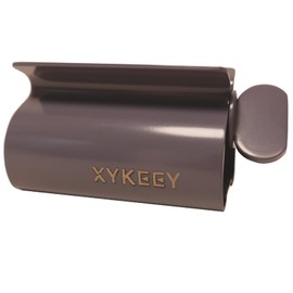 XYKEEY Toothpaste Squeezer Tube Squeezer - Toothpaste Squeezer Roller Tube Squeezer Tool, Rolling Tooth Pastetooth Paste Squeeze Dispenser Tube Wringer, 1 Pack (Gray)