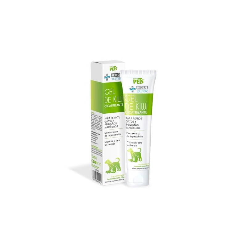 Medical Solution Gel Cicatrizante de Kiwi para Perros, gatos y
