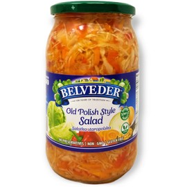 Belveder Old Polish Style Salad 31.74 oz 900g, Vegan, Non-GMO, Gluten-Free Pack of 1