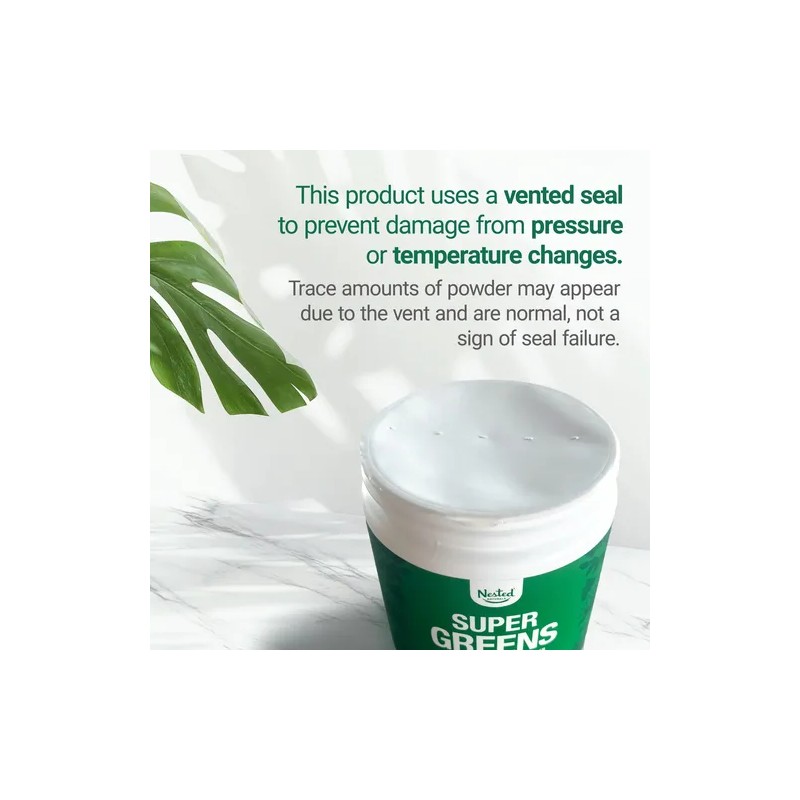 Nested Naturals Super Greens Polvo Orgánico 30 Porciones