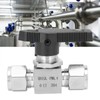 304 Stainless Steel Valve 2‑Way High Pressure Needle Flow Control