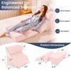 WSOFRALC 5PCS Orthopedic Wedge Pillow Set for After Surgery