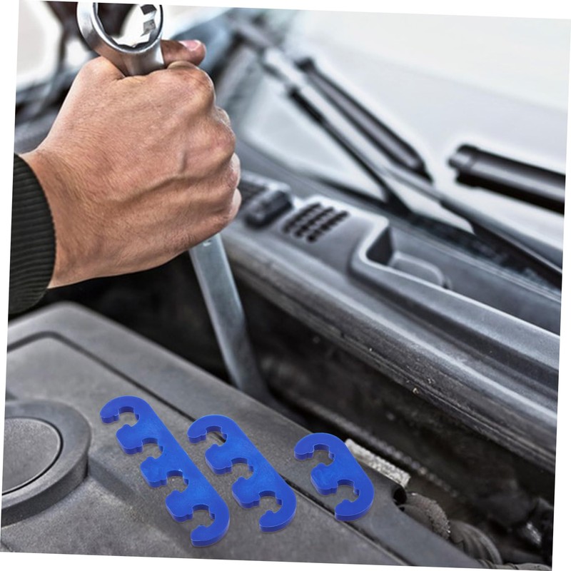 Alipis 6pcs Wire Separator Blue Car Engine Spark Plug Separators