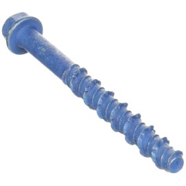 ITW Brands 24293 15 Pack, 5/16" x 3", Steel, Hex Washer Head, Large Diameter Tapcon Concrete Anchor