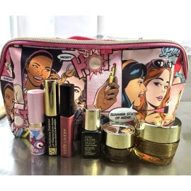 Estée Lauder Estee Lauder 7 Pc Makeup Set Revitalizing ANR Serum,Eye Creme Lipstick Lip shine